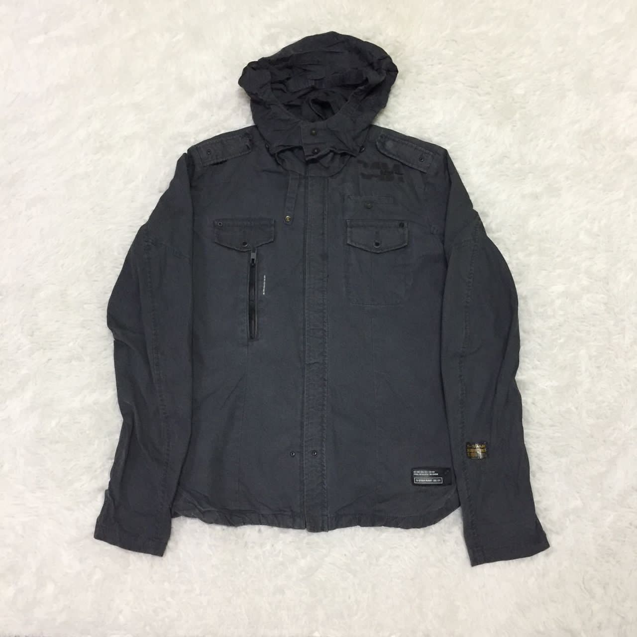 G-Star G Star Raw Jacket Hoodie Rare Design Size US M / EU 48-50 / 2 - 13 Thumbnail