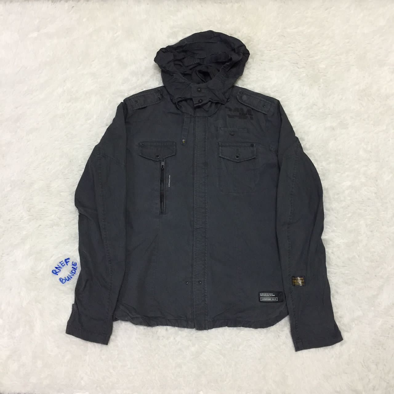 G-Star G Star Raw Jacket Hoodie Rare Design Size US M / EU 48-50 / 2 - 2 Thumbnail
