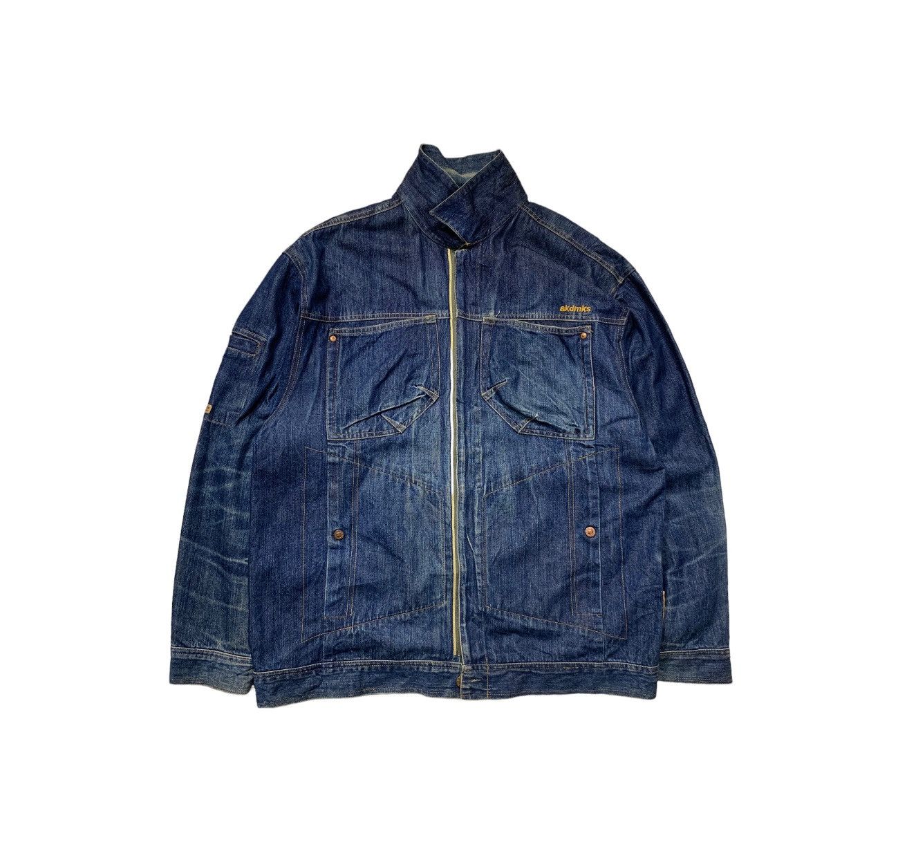 Akademiks Rare Akademiks Denim Jacket Streetwear Size US L / EU 52-54 / 3 - 1 Thumbnail