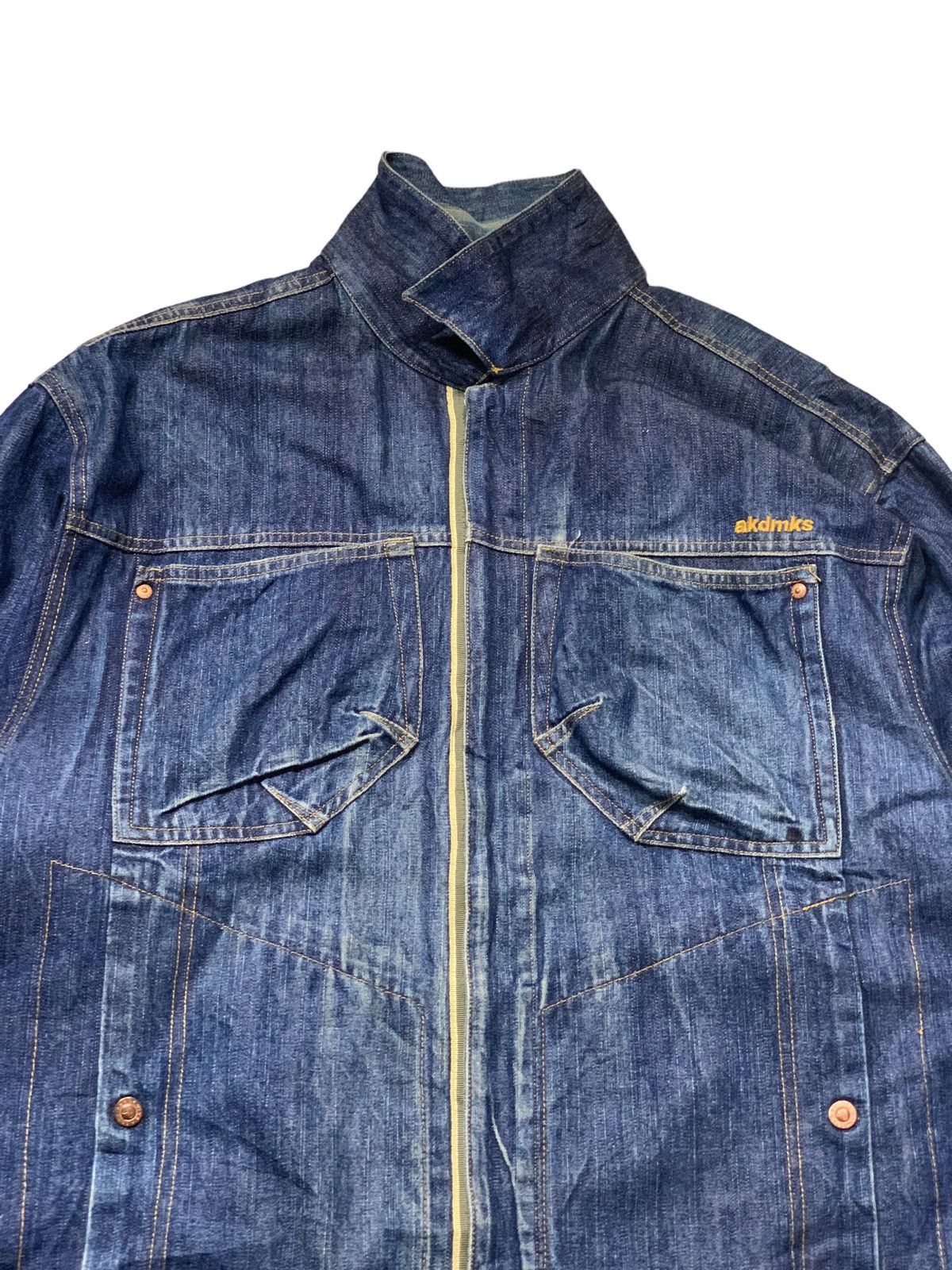 Akademiks Rare Akademiks Denim Jacket Streetwear Size US L / EU 52-54 / 3 - 4 Thumbnail