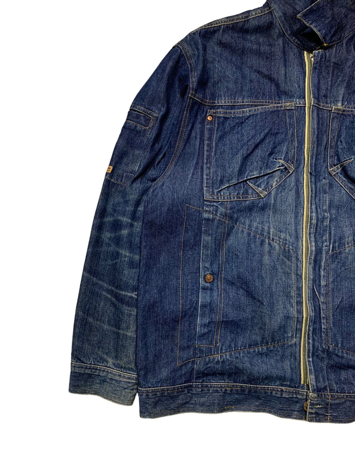 Akademiks Rare Akademiks Denim Jacket Streetwear Size US L / EU 52-54 / 3 - 2 Thumbnail