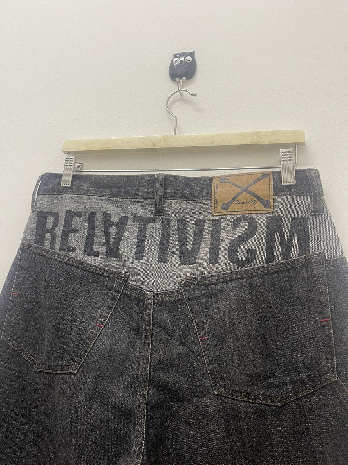 Japanese Brand Rare Vintage QUENCH Relativism Japan Denim Jeans Size US 32 / EU 48 - 3 Thumbnail