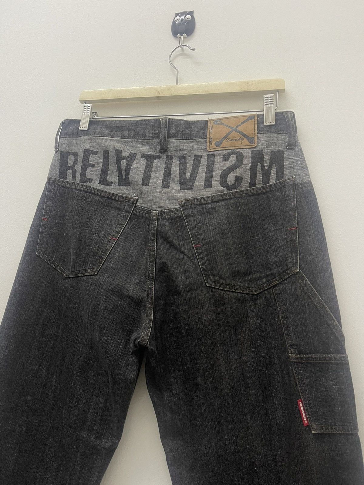 Japanese Brand Rare Vintage QUENCH Relativism Japan Denim Jeans Size US 32 / EU 48 - 2 Thumbnail