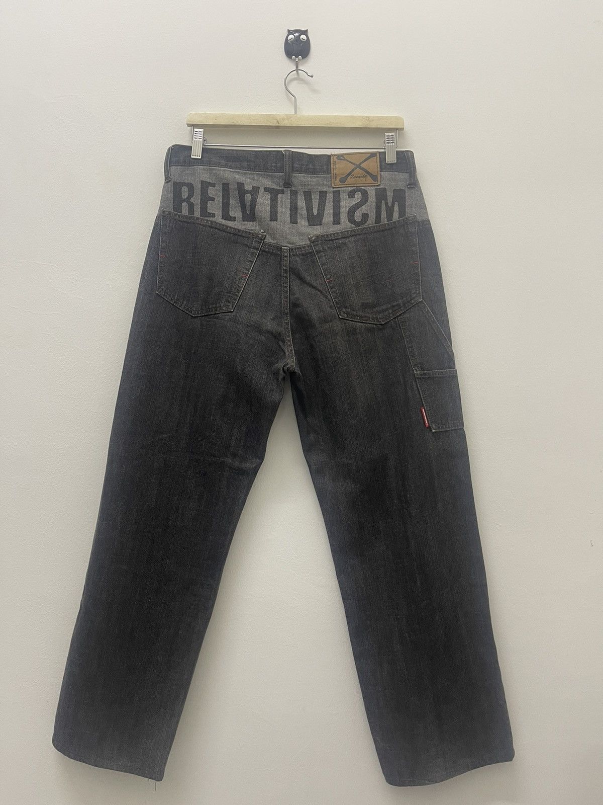 image of Quenchloud x Vintage Quench Relativism Japan Denim Jeans in Black, Men's (Size 32)