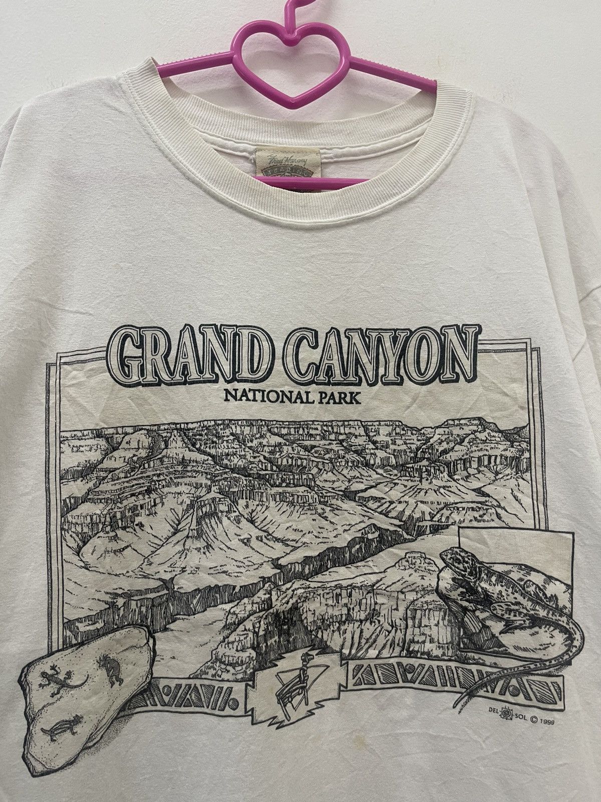Vintage Rare Vintage GRAND CANYON National Park Del Sol 1999 Tee Size US M / EU 48-50 / 2 - 2 Thumbnail