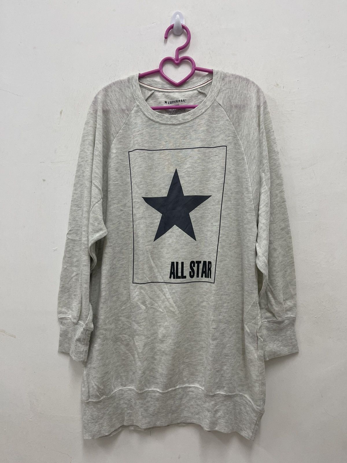 Converse Rare CONVERSE ALL STAR Spell Out Big Logo Size US L / EU 52-54 / 3 - 1 Thumbnail