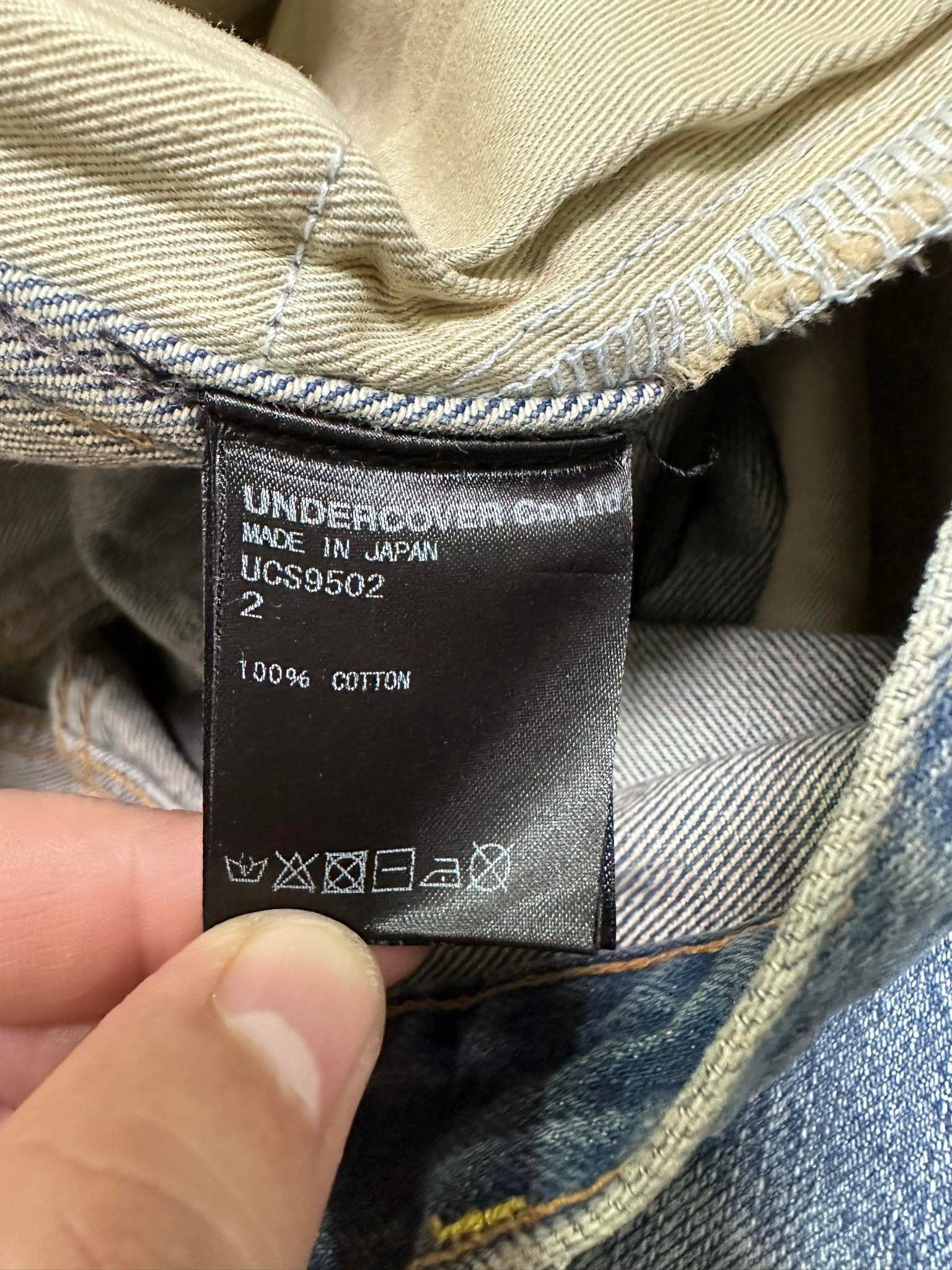 Undercover Undercover 2017SS Raw Hem Denim Pants Size US 30 / EU 46 - 8 Thumbnail