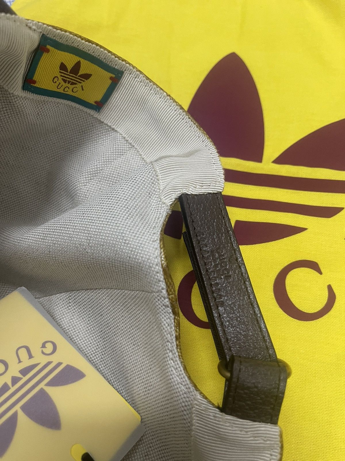 Adidas × Gucci Rare GUCCI X ADIDAS Cap Size ONE SIZE - 6 Thumbnail