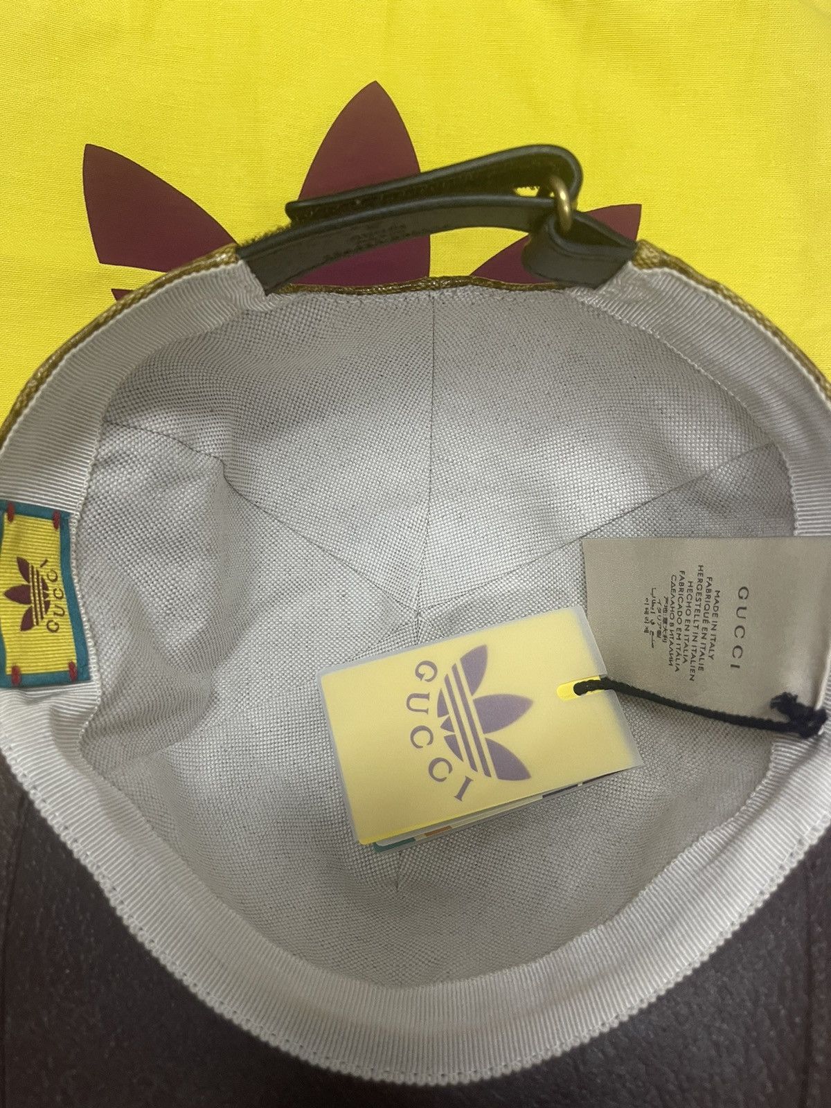 Adidas × Gucci Rare GUCCI X ADIDAS Cap Size ONE SIZE - 5 Thumbnail