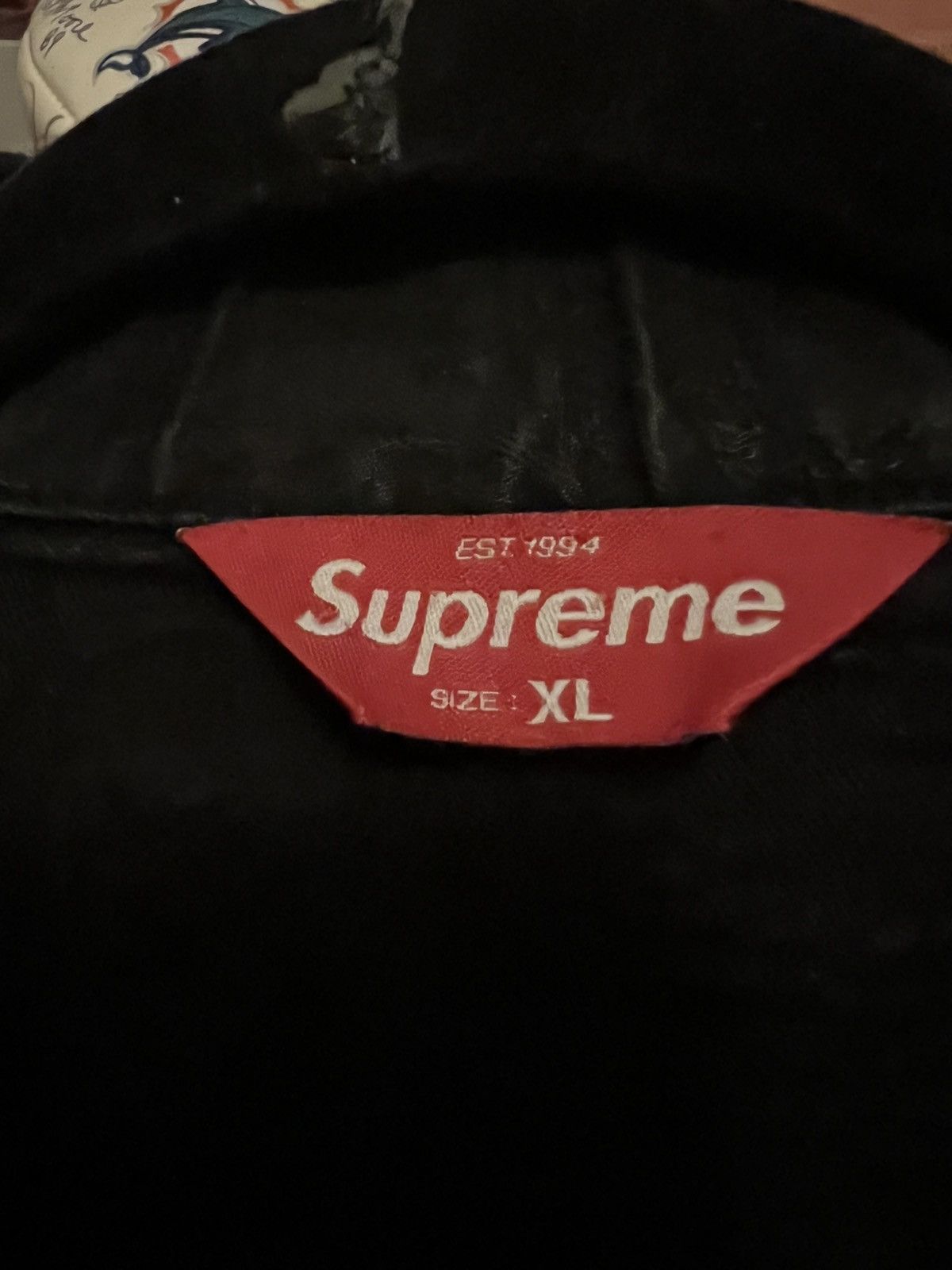 Supreme Money denim jacket Size US XL / EU 56 / 4 - 5 Thumbnail