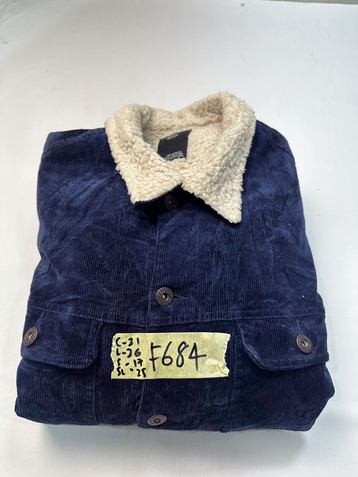 Japanese Brand Azul by Moussy corduroy denim heavy jacket Size US M / EU 48-50 / 2 - 18 Thumbnail
