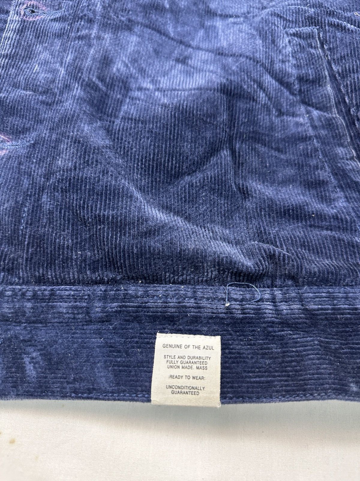 Japanese Brand Azul by Moussy corduroy denim heavy jacket Size US M / EU 48-50 / 2 - 8 Thumbnail