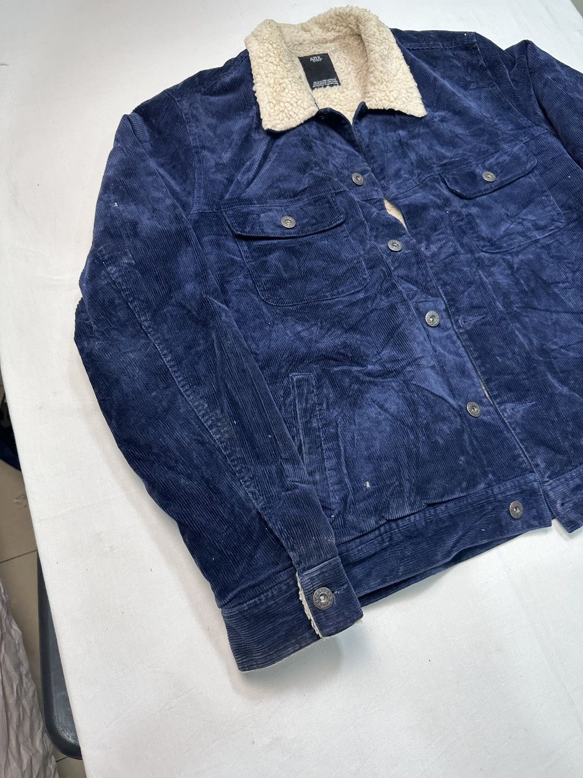 Japanese Brand Azul by Moussy corduroy denim heavy jacket Size US M / EU 48-50 / 2 - 5 Thumbnail