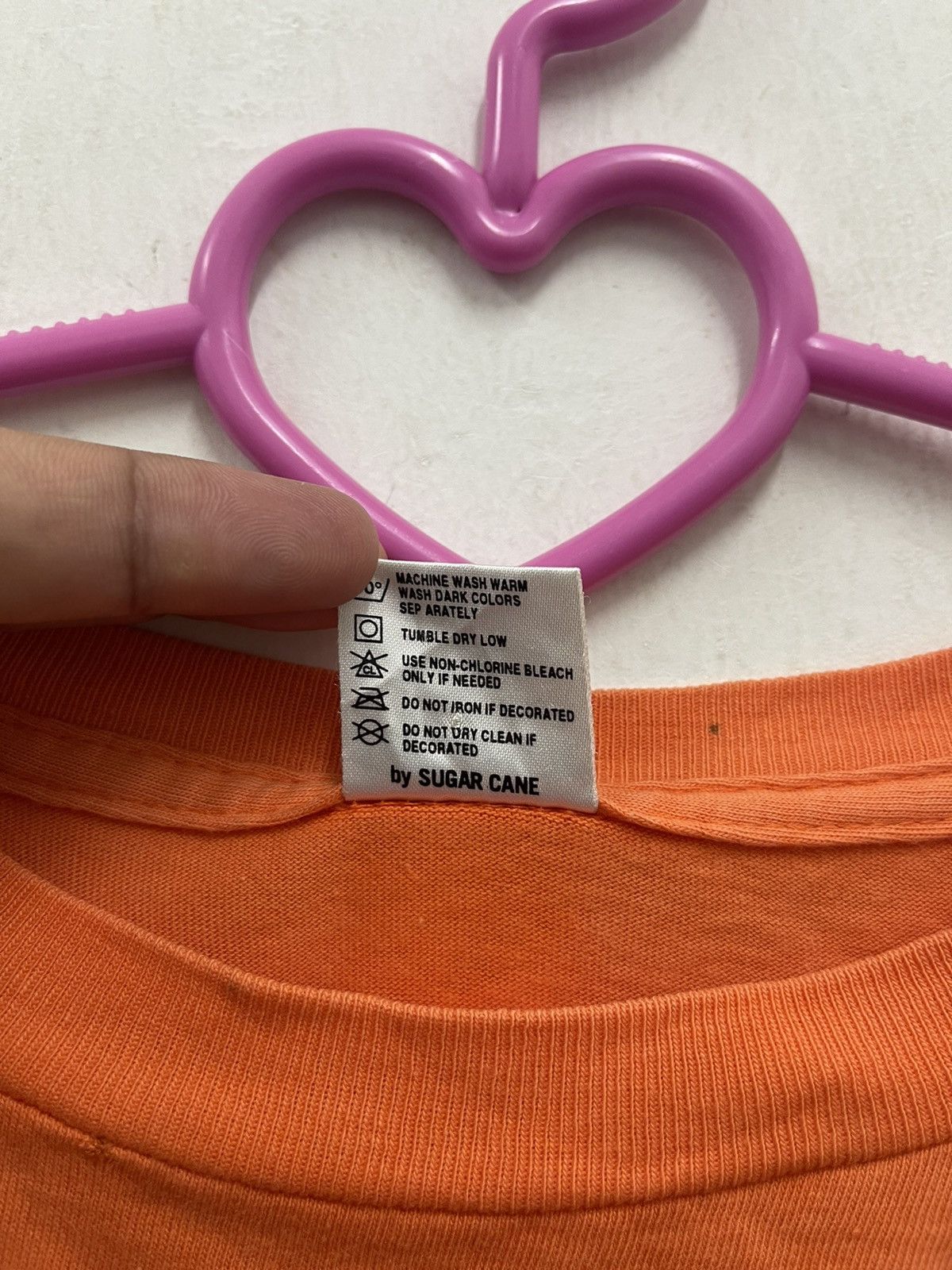 Sugar Cane Rare CHESWICK SUGAR CANE Plain Orange Long Sleeve Size US S / EU 44-46 / 1 - 3 Thumbnail