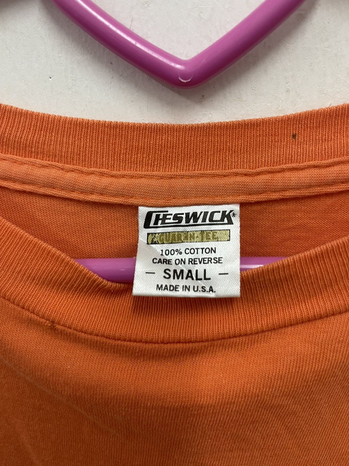 Sugar Cane Rare CHESWICK SUGAR CANE Plain Orange Long Sleeve Size US S / EU 44-46 / 1 - 2 Thumbnail