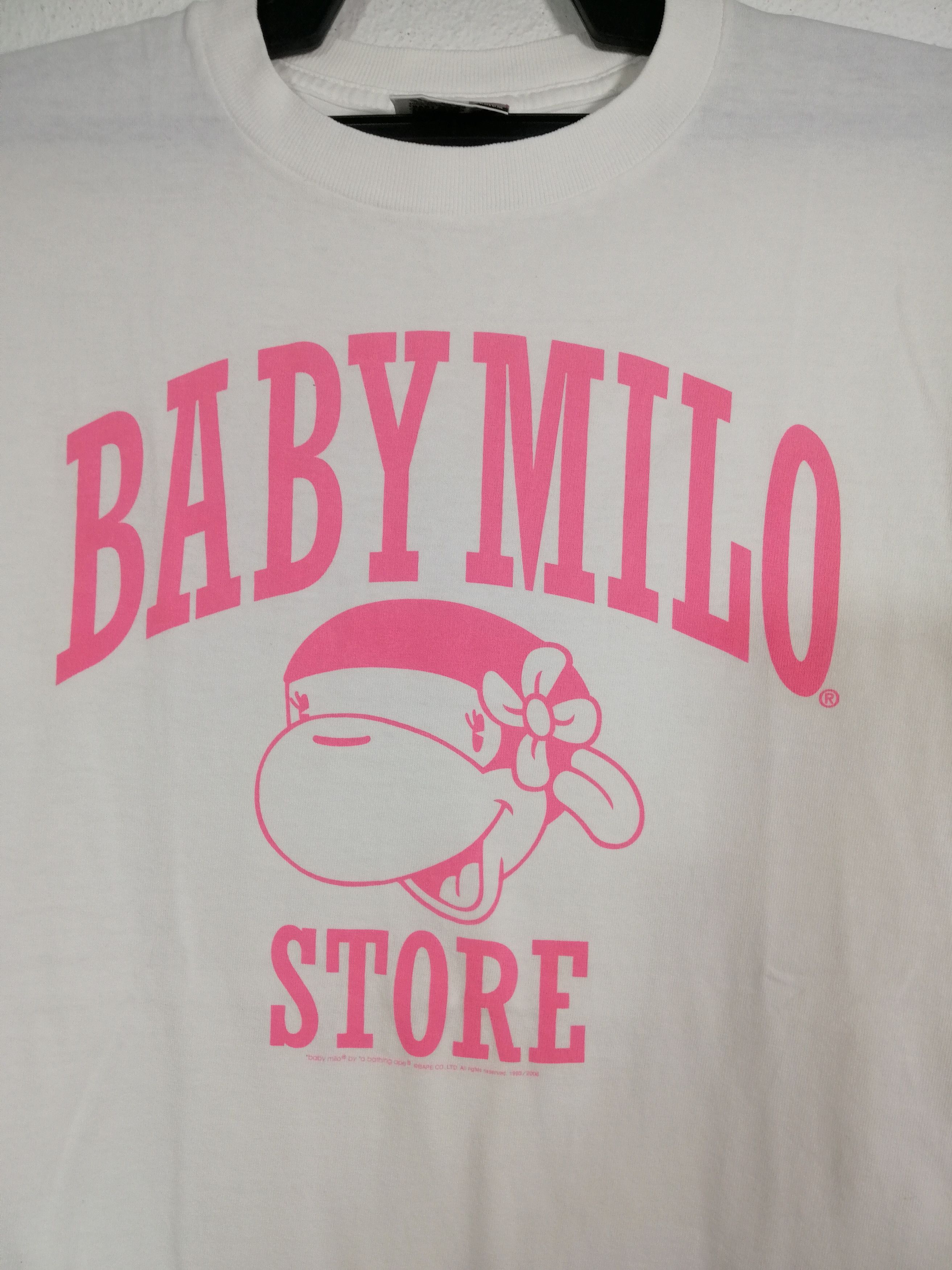 Bape BABY MILO by A BATHING APE tee Size US M / EU 48-50 / 2 - 2 Thumbnail