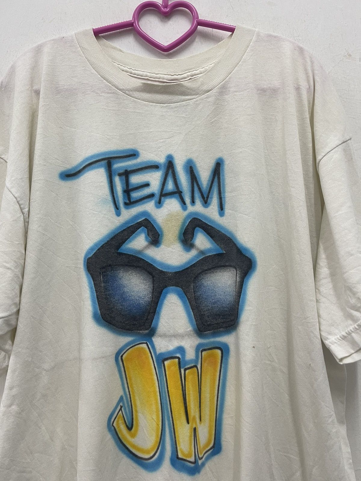 Vintage Rare Vintage TEAM JW Champs 1 Graffiti Art Tee Size US XL / EU 56 / 4 - 2 Thumbnail