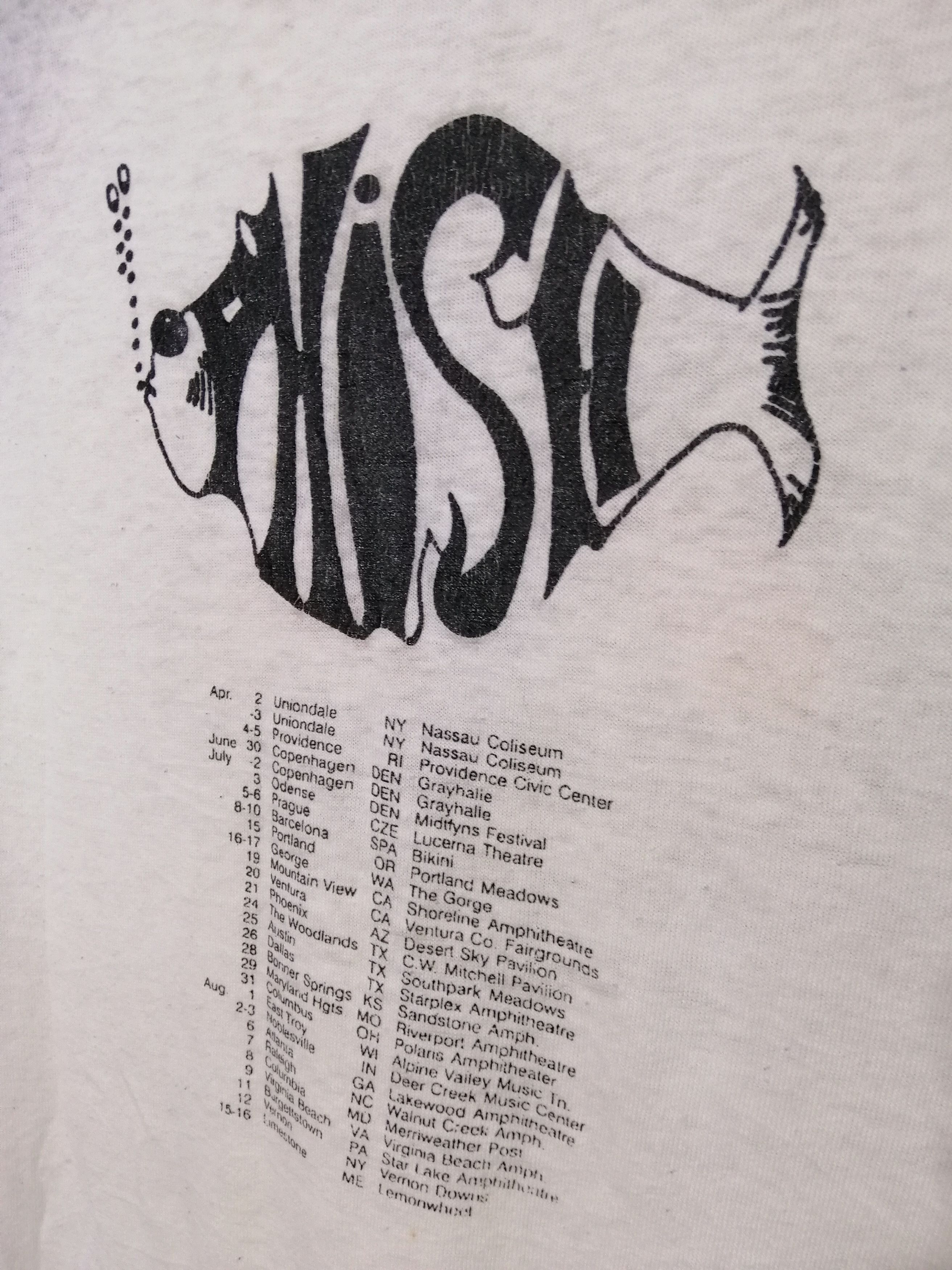 Band Tees × Vintage PHISH TOUR 1998 Size US M / EU 48-50 / 2 - 4 Thumbnail