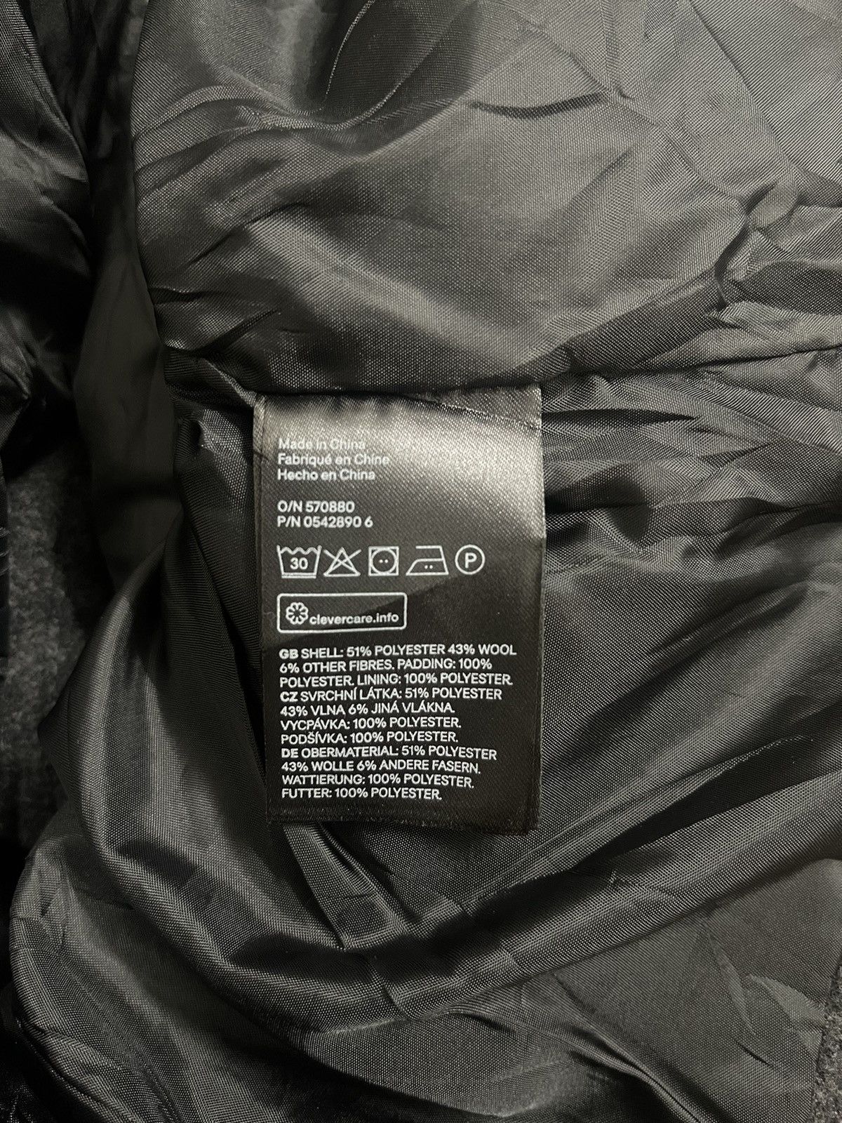H&M Rare H&M Wool Puffer Size US M / EU 48-50 / 2 - 3 Thumbnail