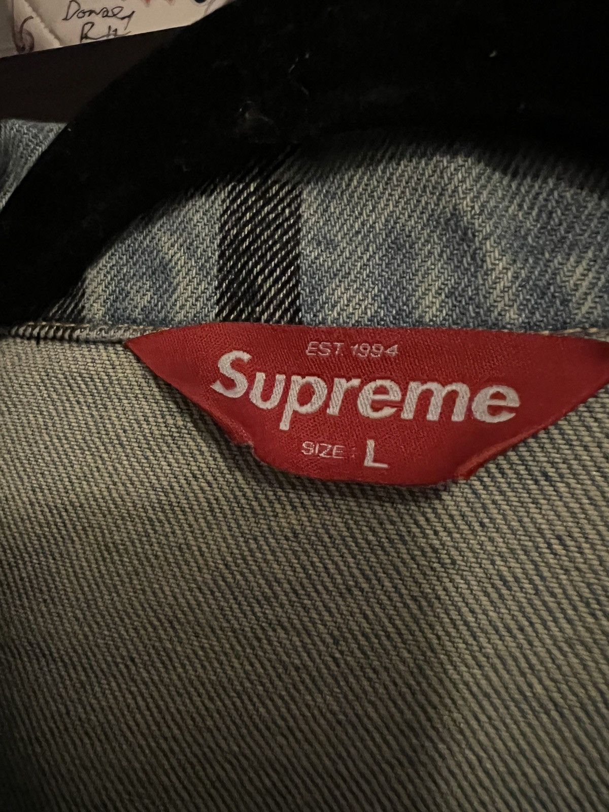 Supreme Supreme Ark denim jacket Size US L / EU 52-54 / 3 - 3 Thumbnail
