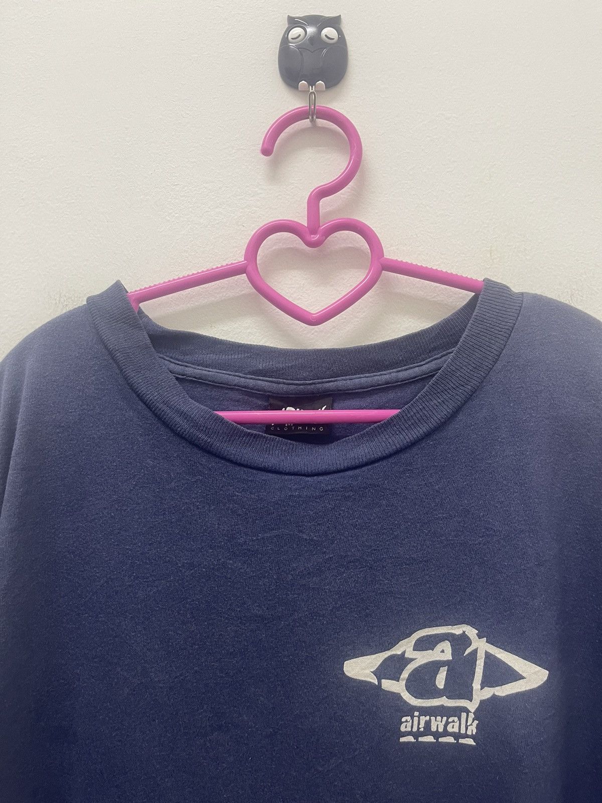 Airwalk Rare 90s Vintage AIRWALK Made in USA Spell Out Big Logo Tee Size US M / EU 48-50 / 2 - 4 Thumbnail
