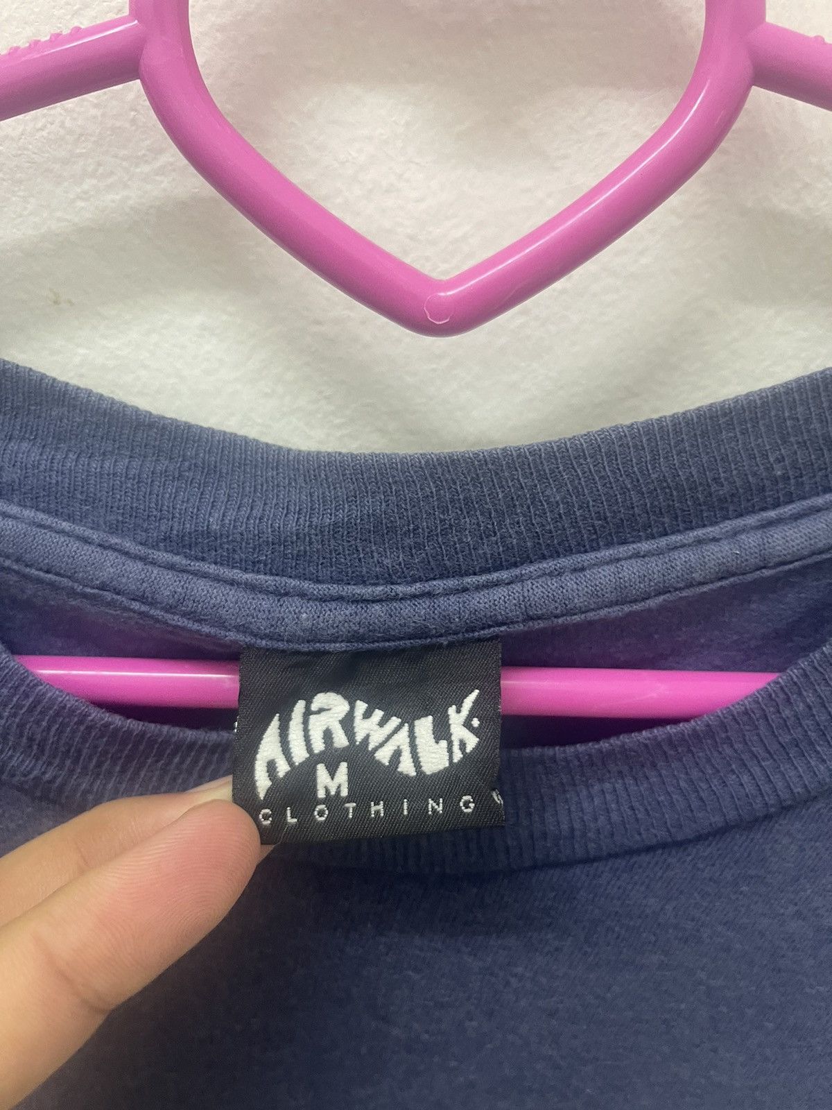 Airwalk Rare 90s Vintage AIRWALK Made in USA Spell Out Big Logo Tee Size US M / EU 48-50 / 2 - 6 Thumbnail