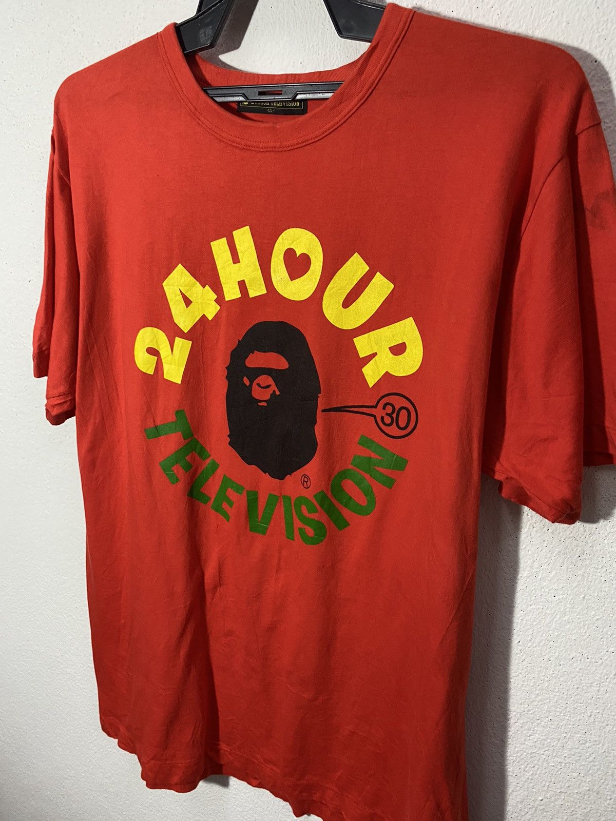 Bape × Vintage vintage bape x 24 hour television Size US XL / EU 56 / 4 - 3 Thumbnail