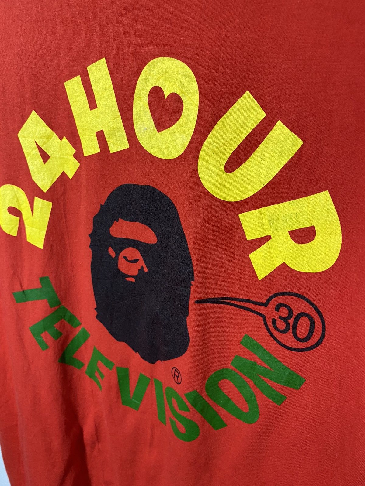 Bape × Vintage vintage bape x 24 hour television Size US XL / EU 56 / 4 - 5 Thumbnail