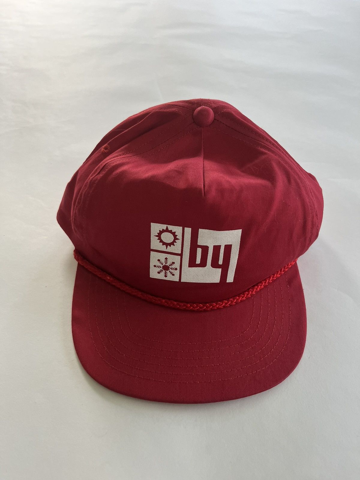 Vintage Vintage 90s Red Cap Size ONE SIZE - 4 Thumbnail