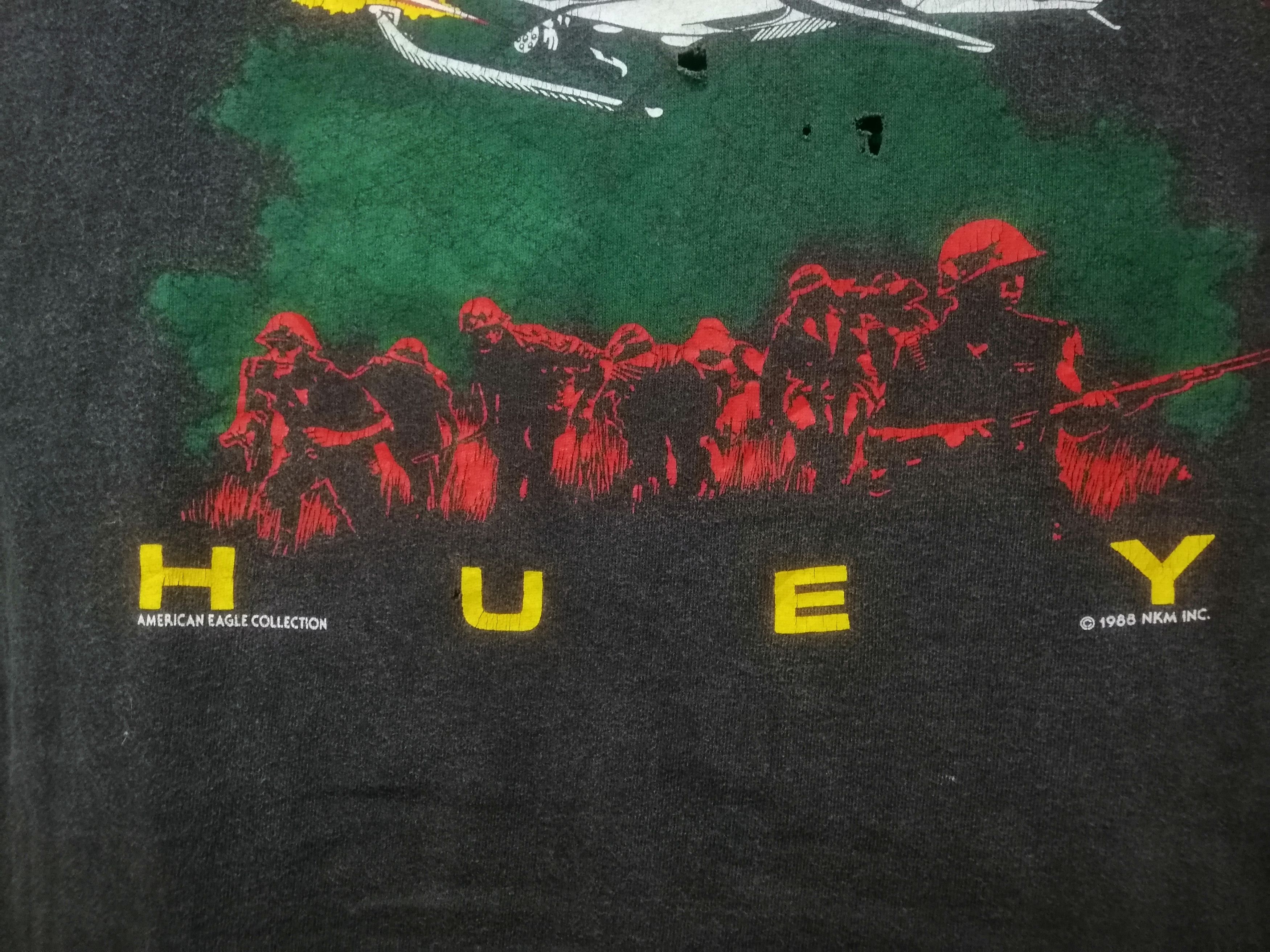 Vintage UH-1 HUEY ARMY HELICOPTER AMERICAN EAGLE COLLECTION 1988 Size US L / EU 52-54 / 3 - 11 Thumbnail