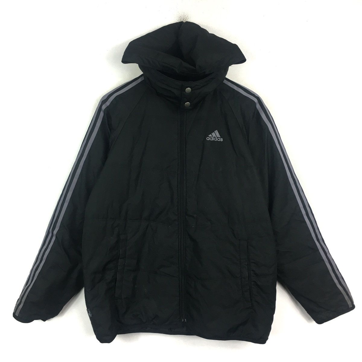 Adidas Adidas Hooded Windbreaker Jacket Size US L / EU 52-54 / 3 - 2 Thumbnail