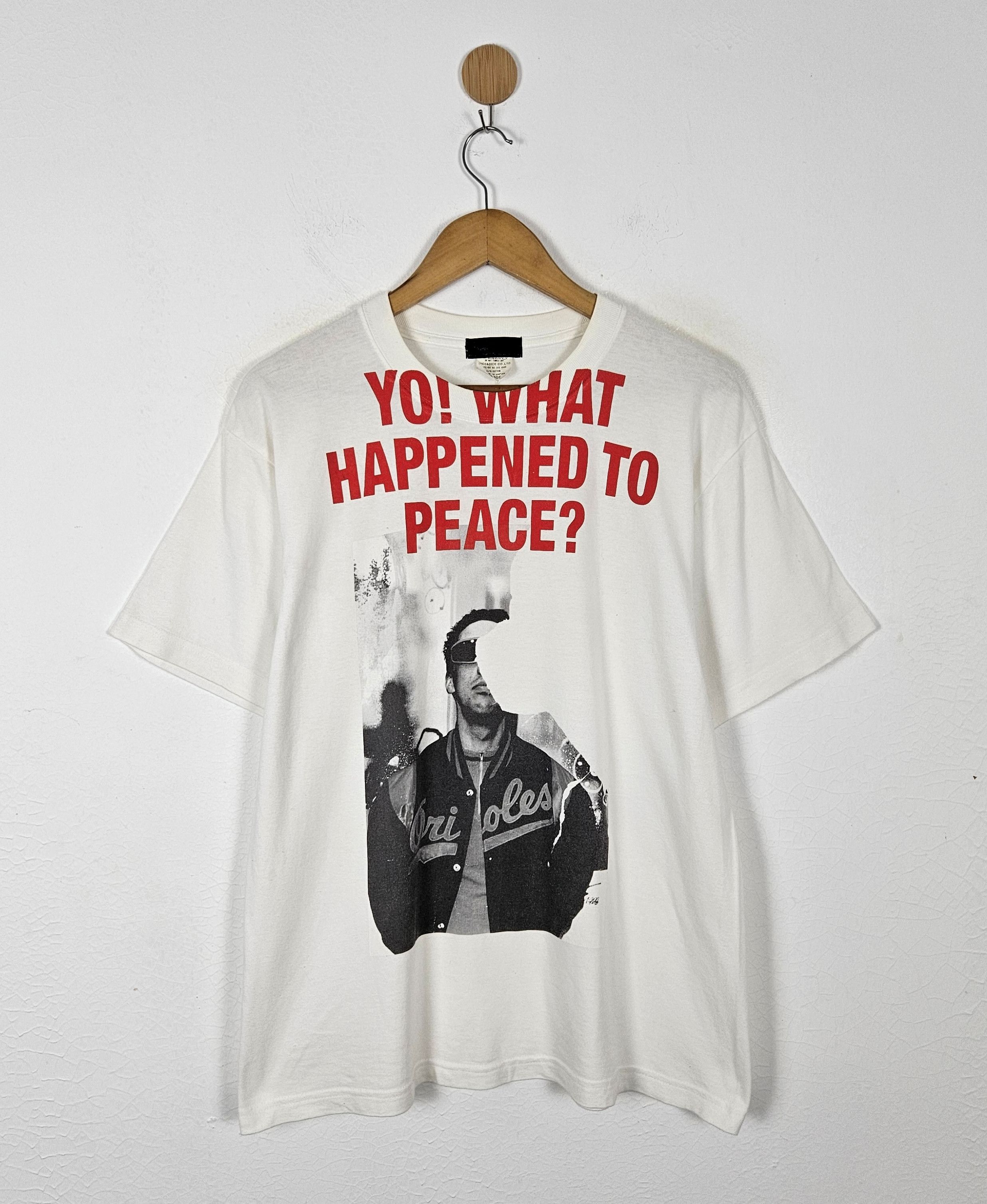 Futura Futura Yo What Happened to Peace shirt Size US L / EU 52-54 / 3 - 1 Thumbnail