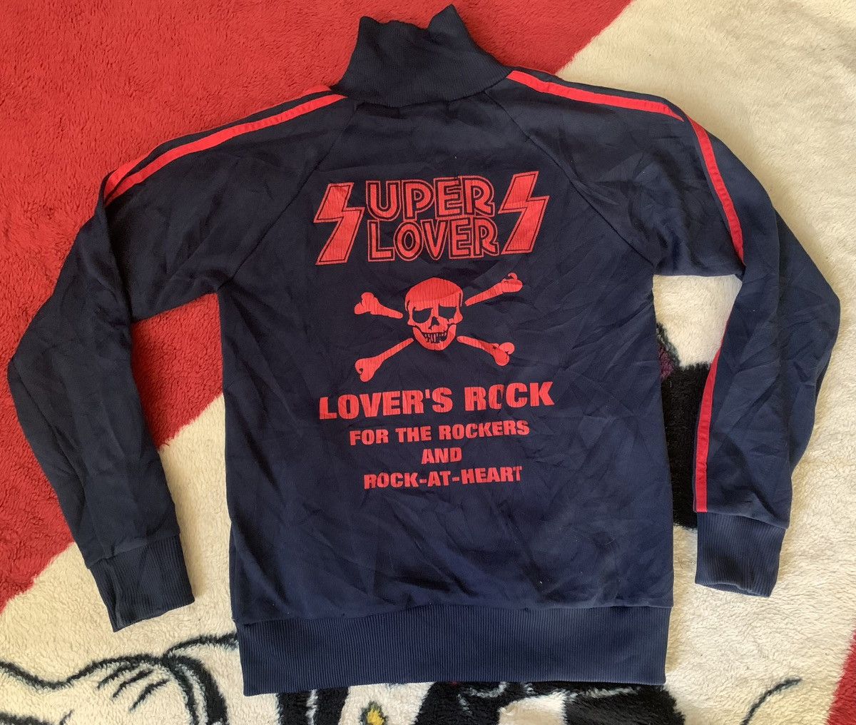 Japanese Brand VINTAGE SUPERLOVERS TRACKTOP JACKET RARE Size US S / EU 44-46 / 1 - 1 Thumbnail