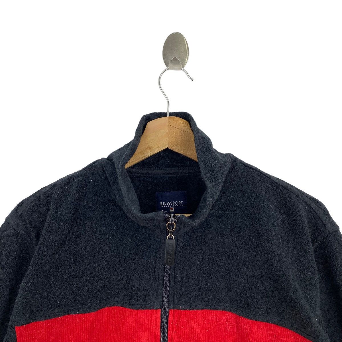Fila FILA SPORT The Collection Full Zipper Red Black Light Jacket Size US L / EU 52-54 / 3 - 2 Thumbnail