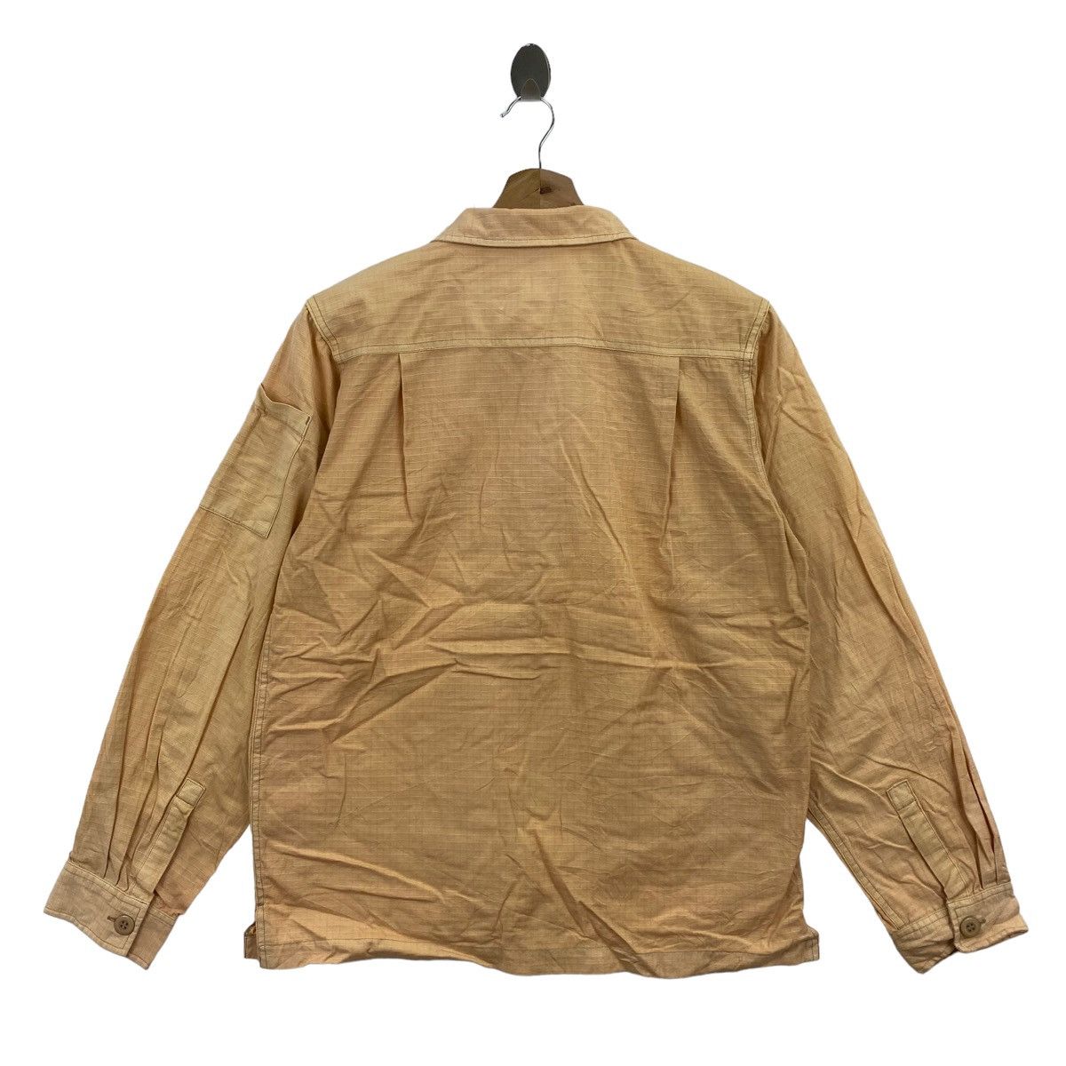 Japanese Brand BW GIGGLE Japan Brand Military Multi Pocket Button Up Yellow Size US M / EU 48-50 / 2 - 8 Thumbnail