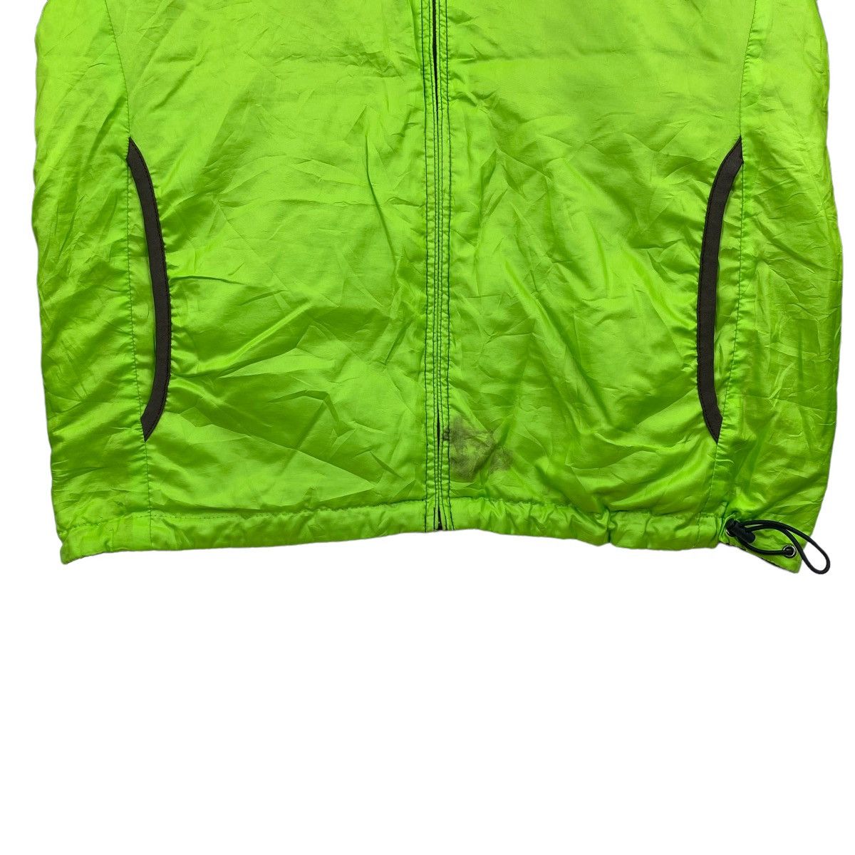 Uniqlo UNIQLO Brown Green Neon Full Zipper Quilted Hooded Jacket Size US M / EU 48-50 / 2 - 4 Thumbnail