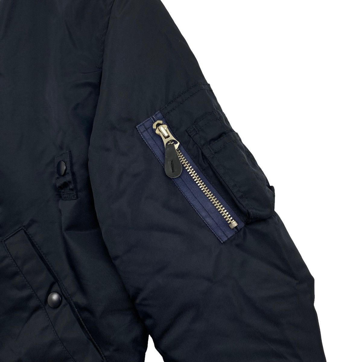 MOUSSY Vtg MOUSSY Japanese Brand Multi Pocket Flight Bomber Jacket Size US S / EU 44-46 / 1 - 4 Thumbnail