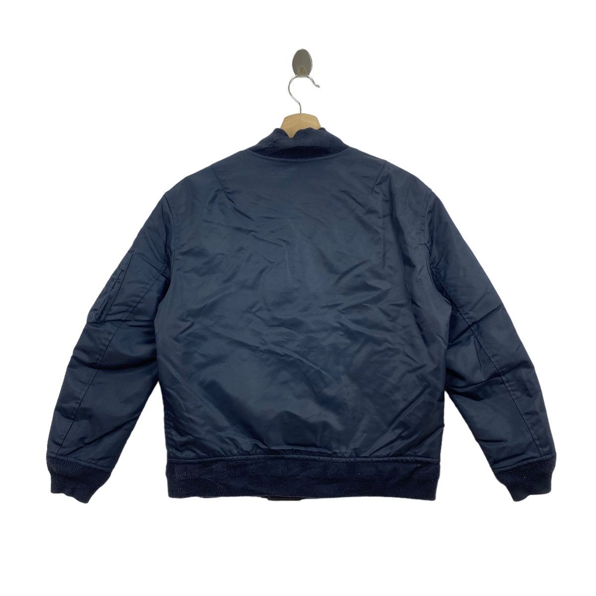MOUSSY Vtg MOUSSY Japanese Brand Multi Pocket Flight Bomber Jacket Size US S / EU 44-46 / 1 - 10 Thumbnail