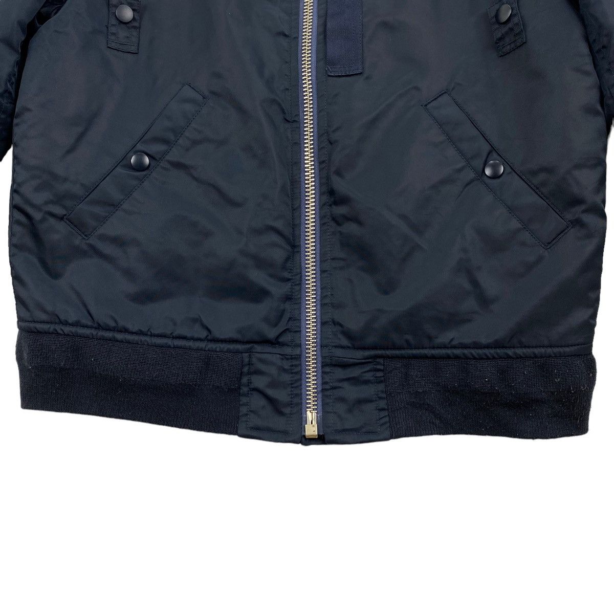 MOUSSY Vtg MOUSSY Japanese Brand Multi Pocket Flight Bomber Jacket Size US S / EU 44-46 / 1 - 3 Thumbnail