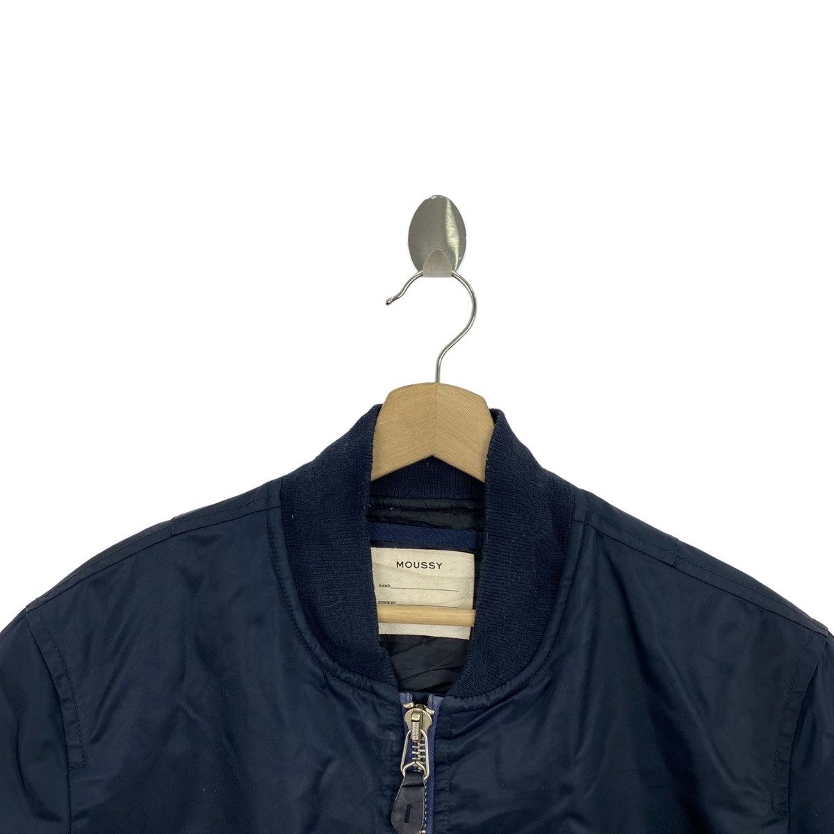MOUSSY Vtg MOUSSY Japanese Brand Multi Pocket Flight Bomber Jacket Size US S / EU 44-46 / 1 - 2 Thumbnail