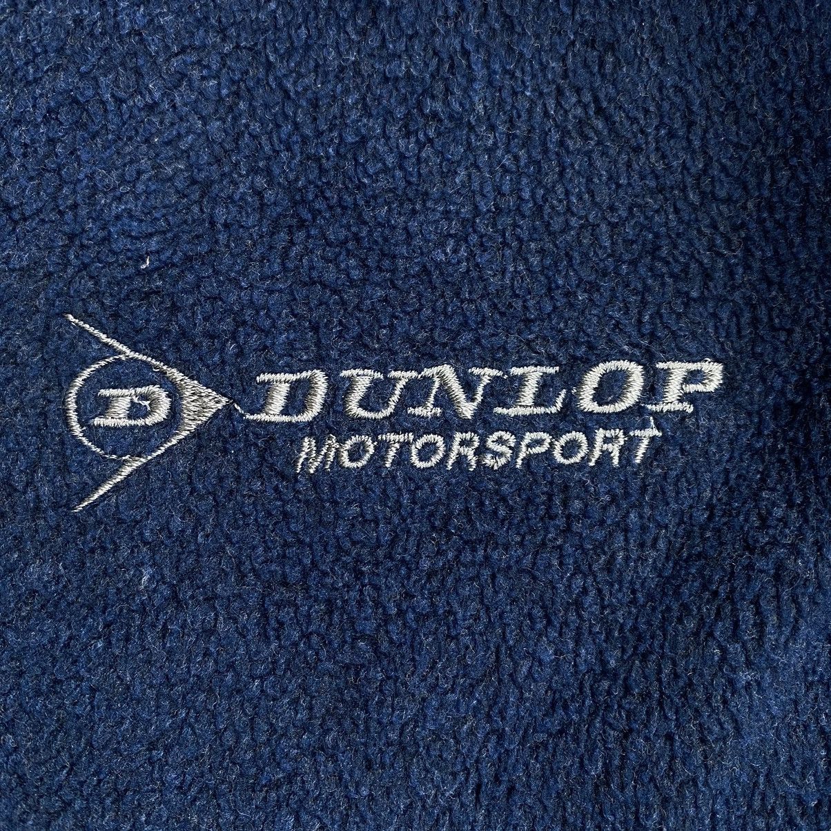 Vintage DUNLOP MOTORSPORT Emboidered Logo Retro Sherpa Bomber Jacket Size US XL / EU 56 / 4 - 4 Thumbnail
