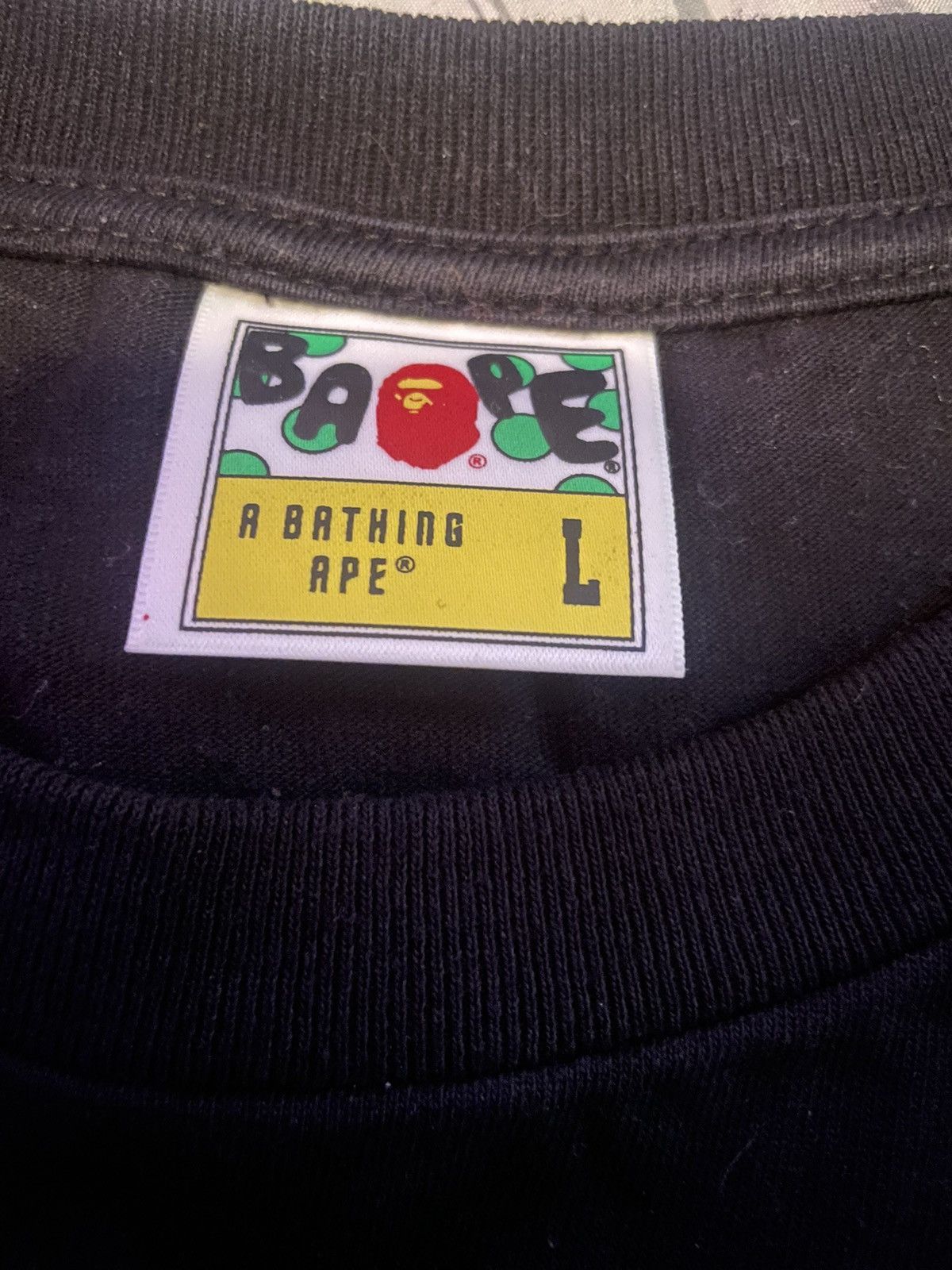Bape ABC CAMO BUSY WORKS TEE Size US L / EU 52-54 / 3 - 2 Thumbnail