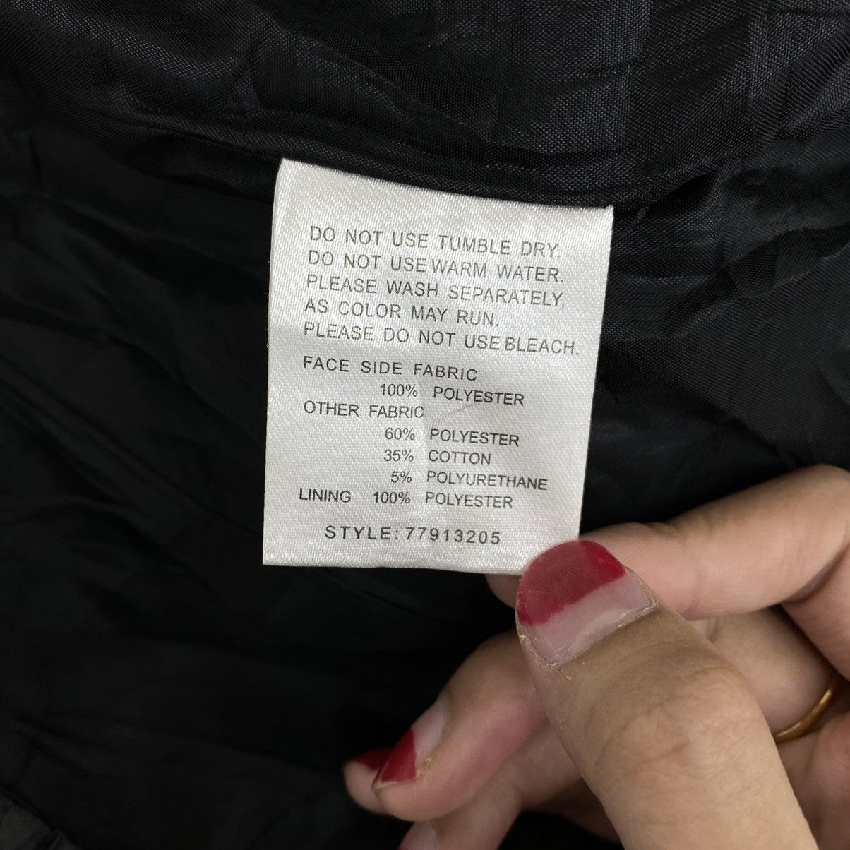 Japanese Brand ICOM Japanese Brand Back Embroidered Spider Pvc Leather Vest Size US L / EU 52-54 / 3 - 7 Thumbnail
