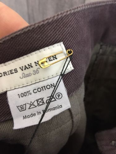 Dries Van Noten Zip detail side-stripe denim Size US 28 / EU 44 - 5 Thumbnail
