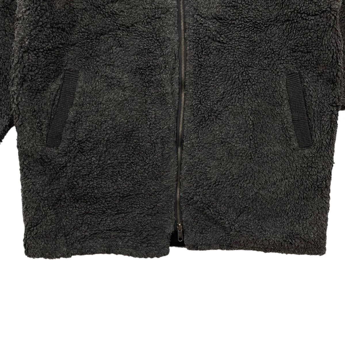 Vintage FRIEND HAPPINESS HEART Market For Smile Deep Pile Sherpa Size US L / EU 52-54 / 3 - 3 Thumbnail