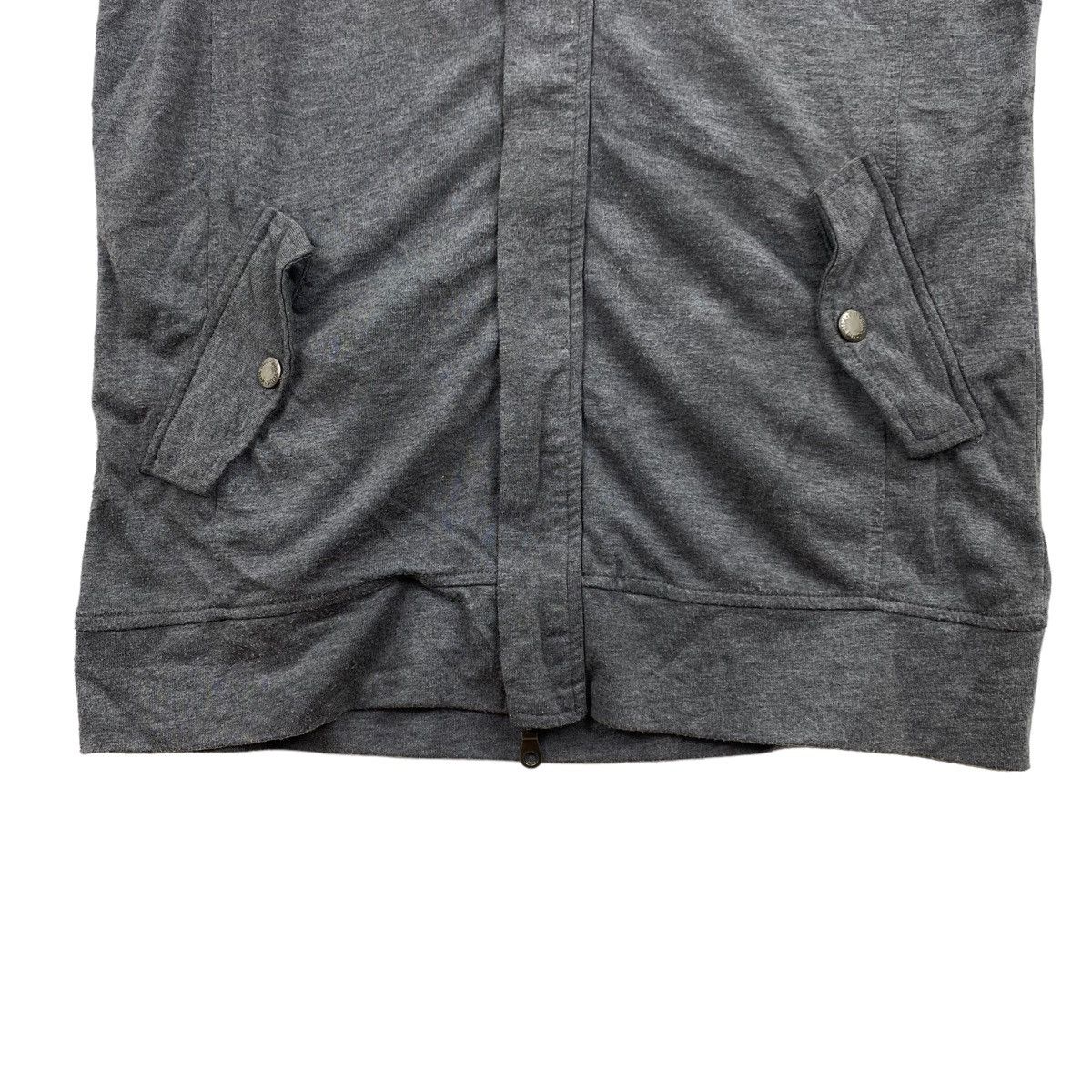 In The Attic Vintage IN THE ATTIC Japan Brand Grey Hooded Vest Size US M / EU 48-50 / 2 - 3 Thumbnail