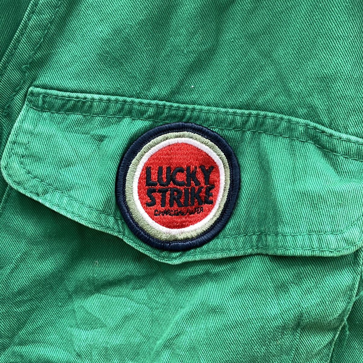 Vintage NWT LUCKY STRIKE Bird Club Flying Fin Embroidered Logo Size US L / EU 52-54 / 3 - 3 Thumbnail
