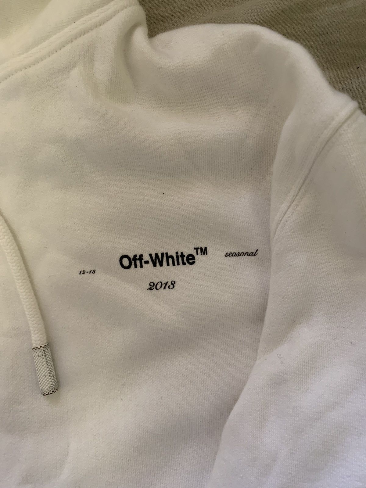 Off-White Jean-Michel Basquiat x Off-White - hoodie White Size US XS / EU 42 / 0 - 5 Thumbnail