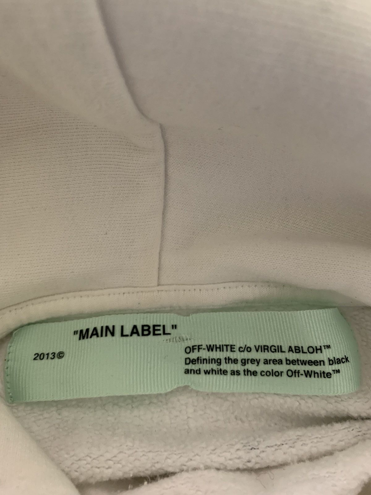 Off-White Jean-Michel Basquiat x Off-White - hoodie White Size US XS / EU 42 / 0 - 3 Thumbnail