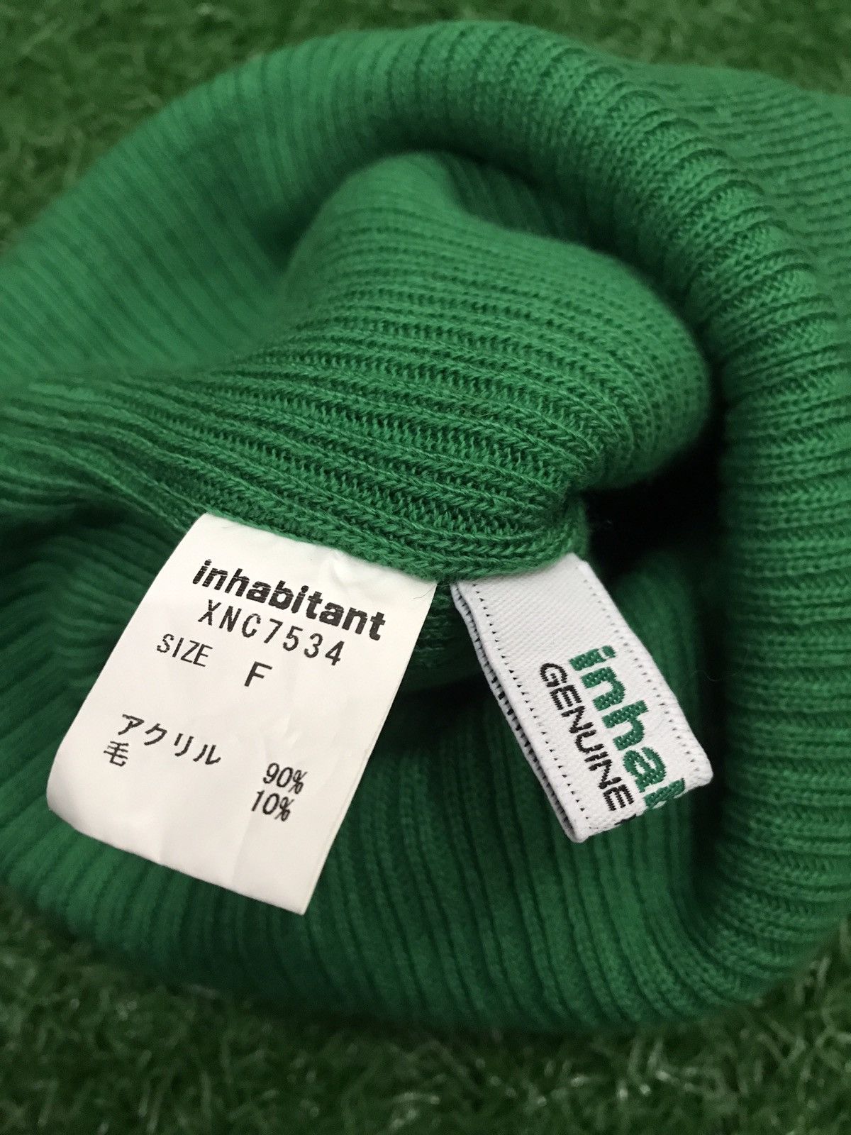 INHABIT Inhabitant beanie logo Size ONE SIZE - 5 Thumbnail